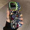 Phone Case For iPhone 14 13 12 11 15 Pro Max Plus XR X XS 7 8 Plus SE  Dual-Color Glitter Star Anti-Drop Soft +TPU Cover