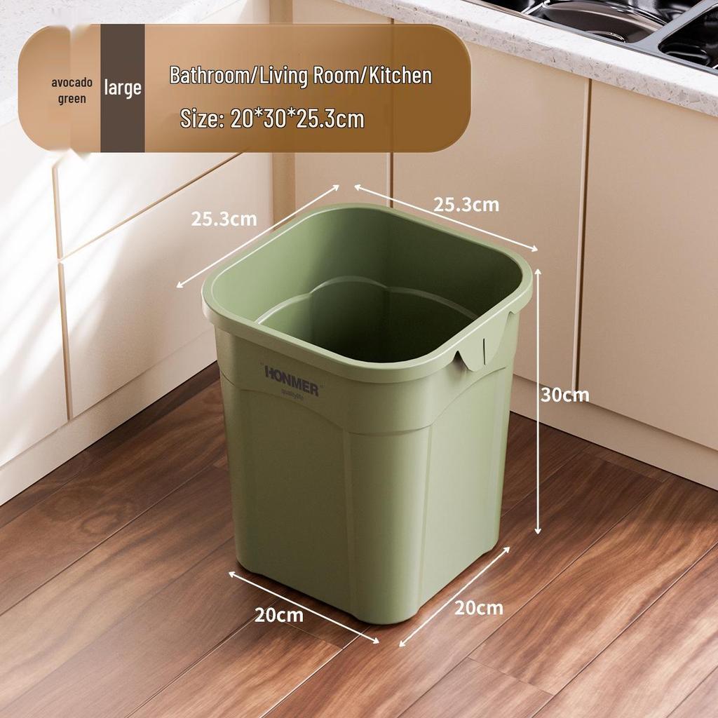 2025 Extra Large Capacity Commercial Outdoor Kitchen Trash Can