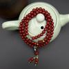 Ethnic Style Multi-Turn Cinnabar God of Wealth Bracelet - Buddhist Beads Hand String
