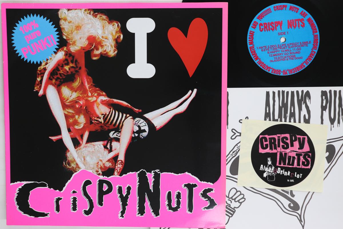 

Виниловая пластинка CRISPY NUTS I Love Crispy Nuts CN001 CRISPY NUTS LA 2002 Япония Рок Б/у