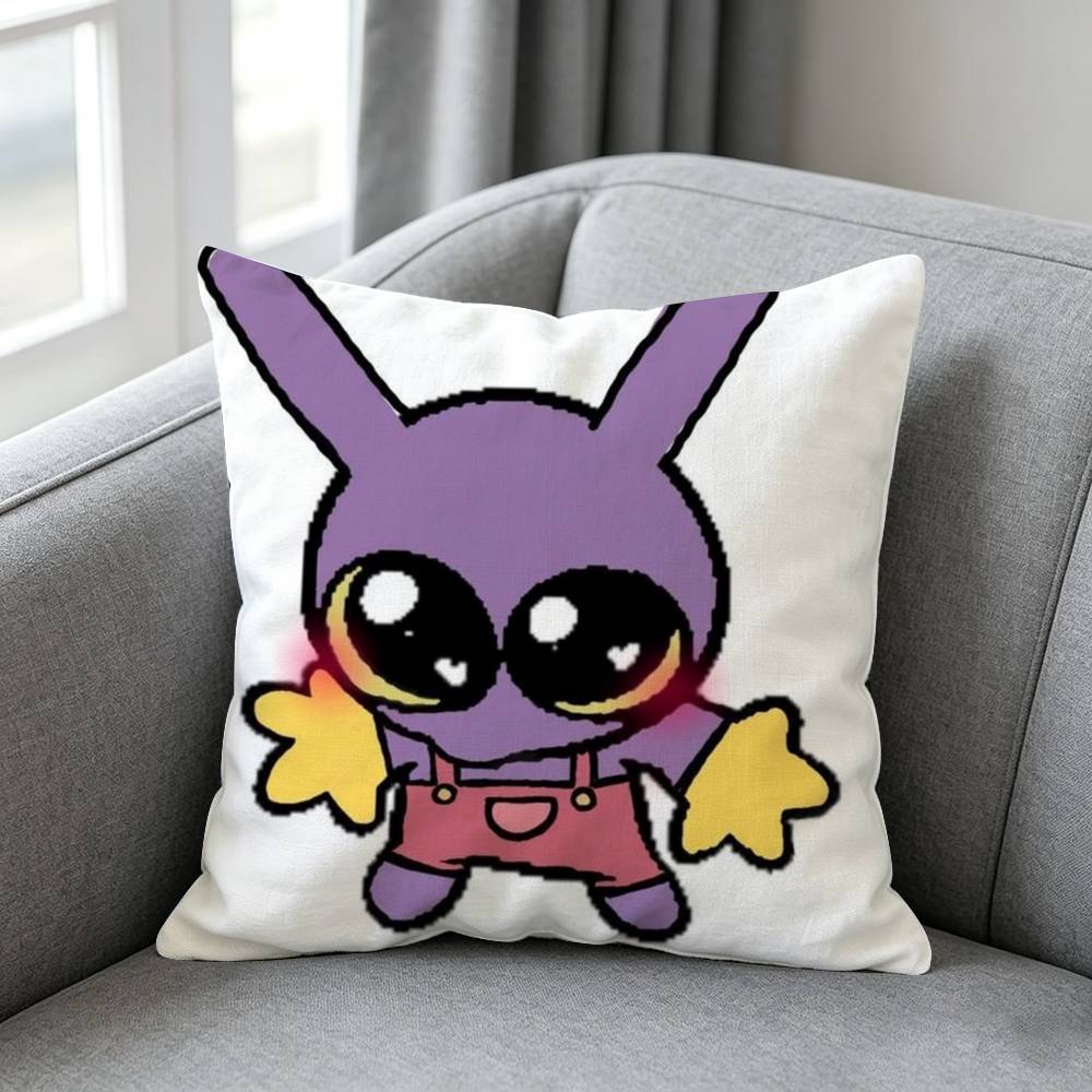 Cute AnimeDdandys WorldSs Pillow cover Soft Microfiber Pillowcase Home Sofa Decor Surprise Decorative printed