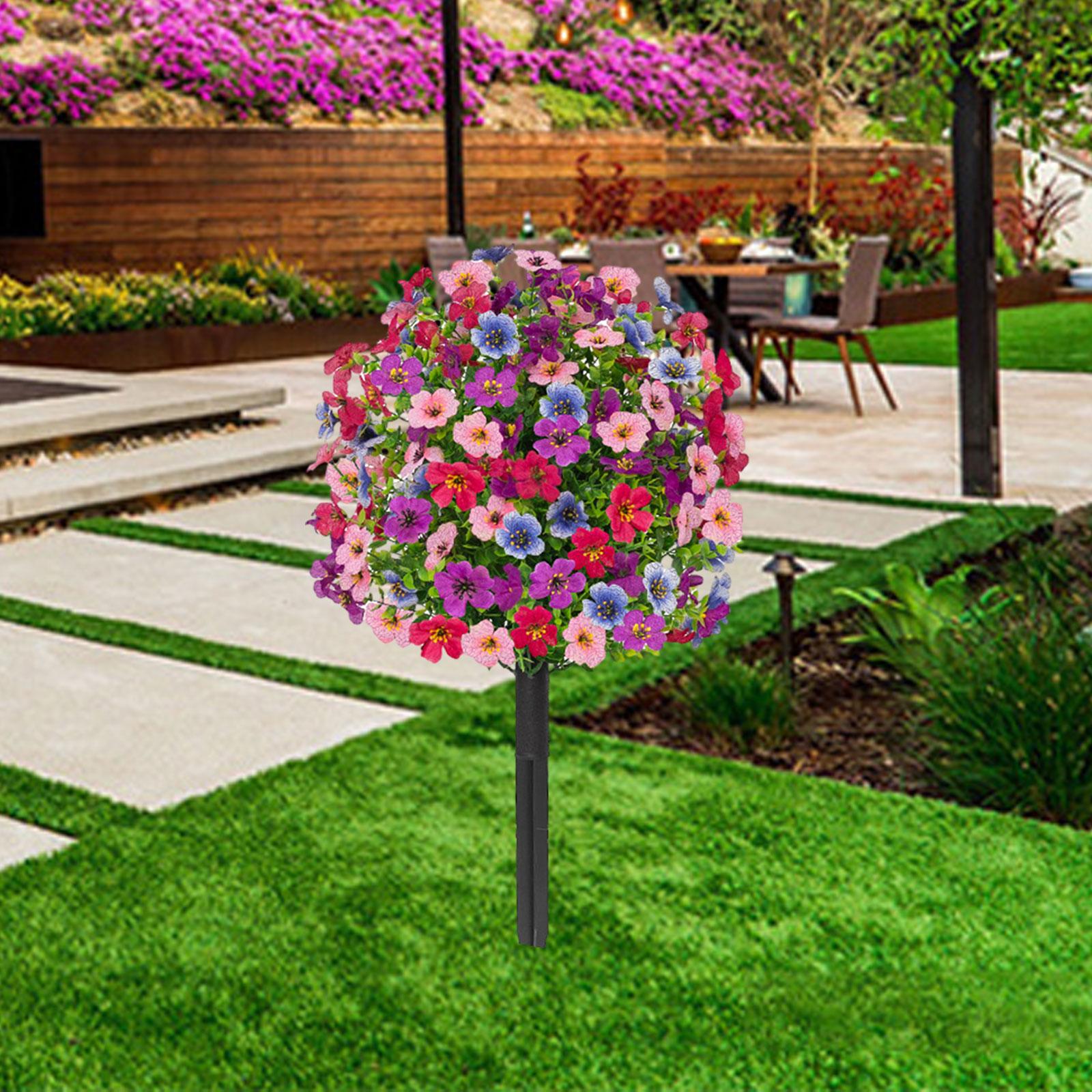 

Artificial Flower Garden Stake Decorations for Farmhouse Backyard Flower Bed