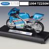 Welly 1/18 1994 Yamaha TZ250M Alloy Off Road Motorcycle Model Diecast Metal Static Collection Children Toy Car Wehicles Gifts