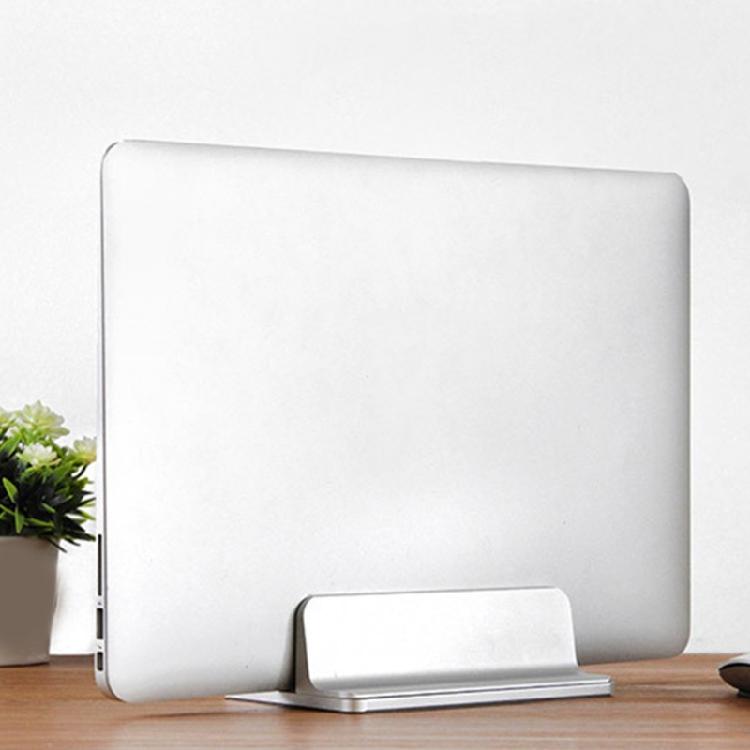 Aluminum Vertical Laptop Stand Desktop Stand Holder Adjustable Dock Space Saving Laptop Stand for Desk Laptop Notebook