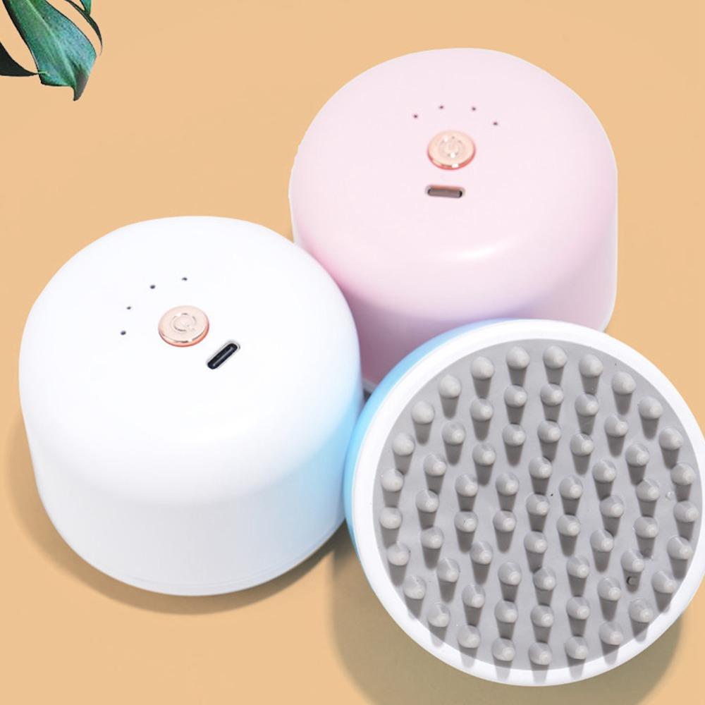 Soothing Massage Electric Pet Head Scalp Massager Dog Cat Grooming Brush Indoor Pet Relaxation