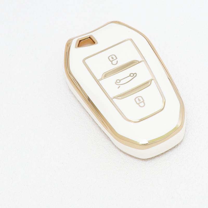 TPU Shell Keyless for Peugeot 308 508 2008 407 5008 301 207 208 3008 206 for Citroen C3 C4 C5 Berlingo Remote Car Key Case Cover
