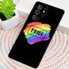Gay Lesbian LGBT Rainbow Pride ART Silicone Phone Case For Samsung Galaxy note 10 pro S26 S24 S23 S22 S21 Plus S25Ultra Cover