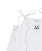 MUCENT Neckline Ribbon Off-Shoulder Tee (3 Colors)