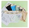 Men's Ultra-Thin Ice Silk Antibacterial Summer Sports Briefs