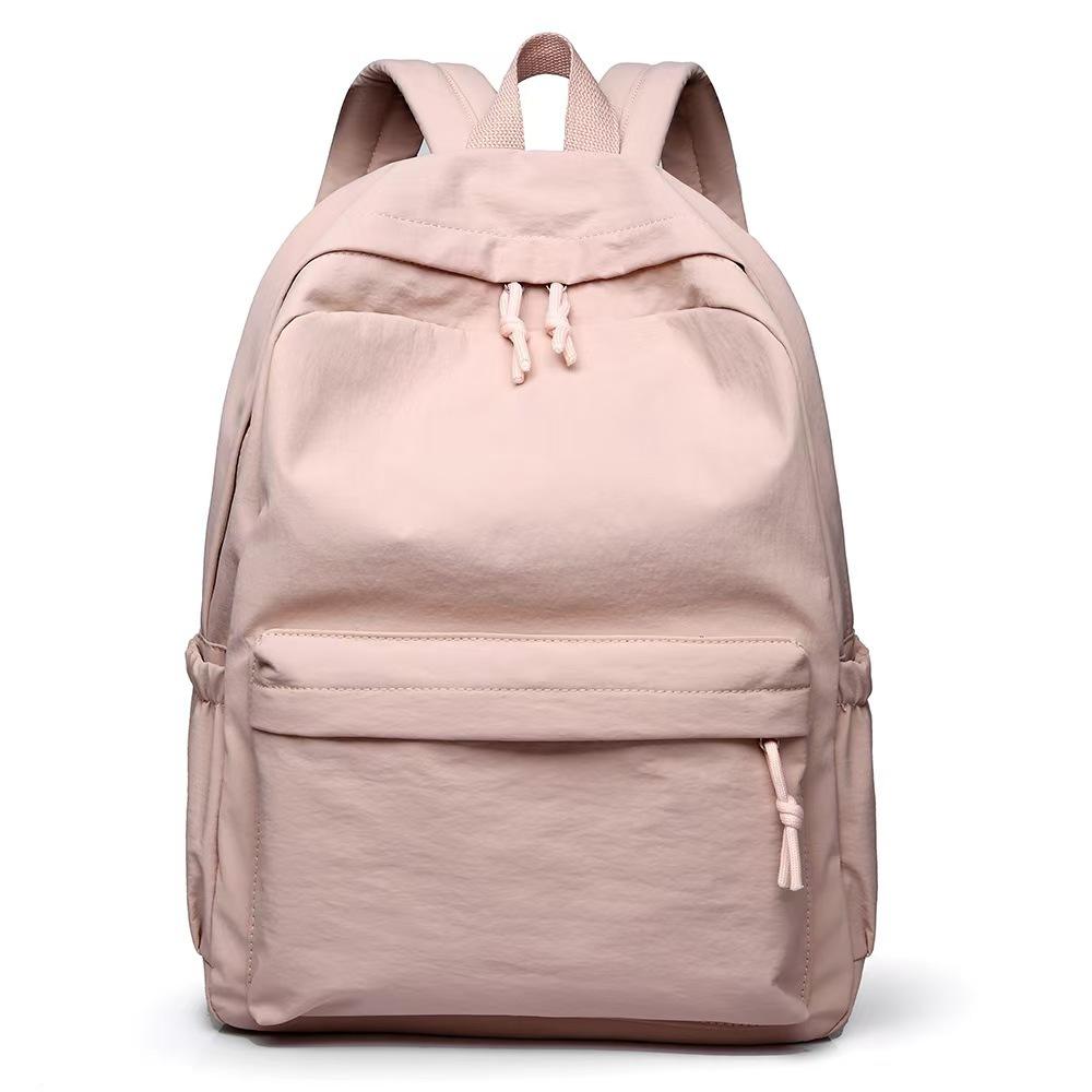 Schoolbag high-end fashion casual schoolbag large capacity street versatile men's and women's casual backpack commuter backpack