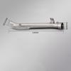 For Suzuki GSXR GSX-R 1000 07-11 GSXR1000 GSX-R1000 K7-K11 Motorcycle Exhaust Mid Link Pipe Escape Slip-On With Silvery Muffler