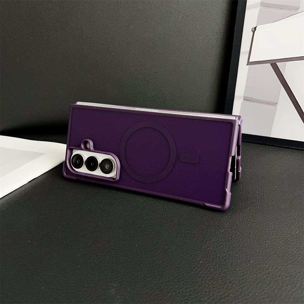 For Samsung Galaxy Z Fold7 5G Magnetic Case Shockproof Matte PC+TPU Phone Cover