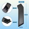 XQSMWF 4Pcs Passenger Side Running Board, Fit for Ford F-150 2015-2022 Replace FL3Z-16490-DA FL3Z16490DA, Right Side Step Pad Grip Cover Step Cap Mat