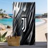 Juventus FC Printed Beach Towel Quick Dry Soft TowelPortable Large Rectangular Beach Blanket for Travel Swimming Pool