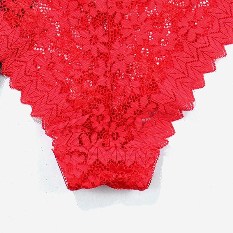 Blingling Diamante Strappy BH und Höschen Set für Frauen Sexy Lace Dessous Set B Cup Unterwäsche für Party