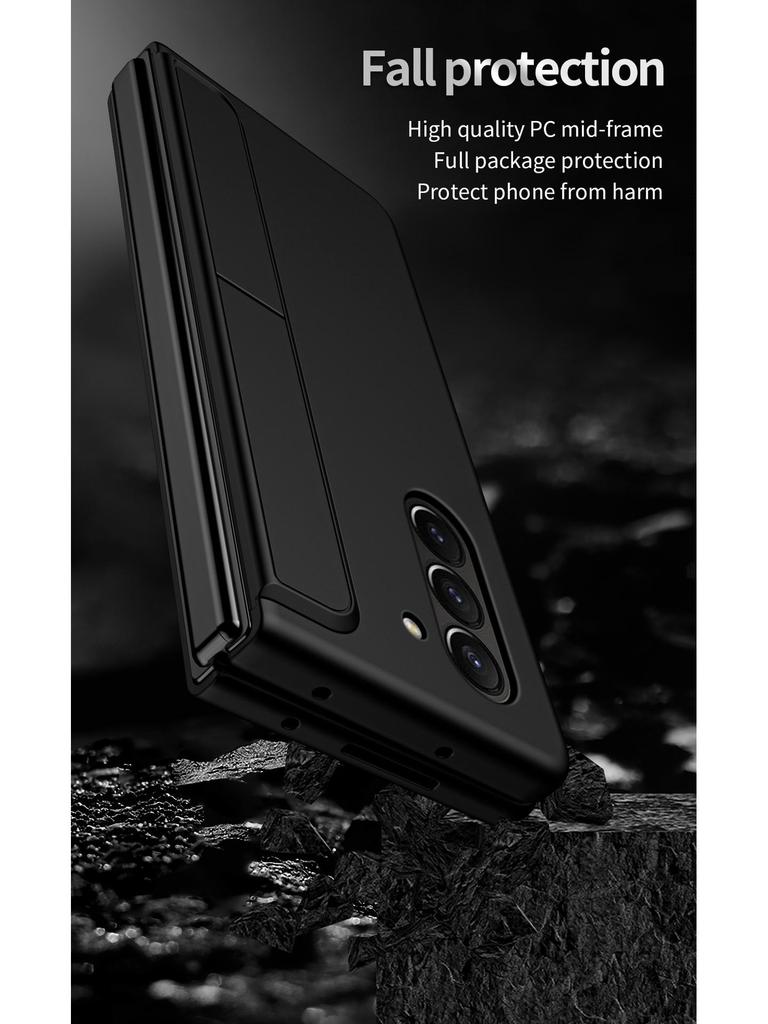 Samsung Z Fold Series Multi-Gen Phone Case: 2-in-1 Stand & Pen Slot with Anti-Drop Protection