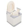 Foldable Bedside Commode Fall Odor Proof Portable Toilet Bedside Commode Chair for Adult