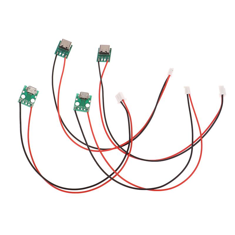 Micro Usb To Dip Connector Breakout Board Charging Cable Soldering Board Socket