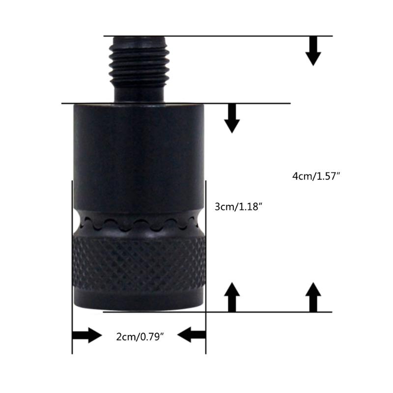 3/8In Fishing Alarm Connector Fishing Bites Alarm Quick Release Adapter Fishing Rod Support Holder Connector Removable