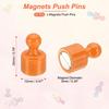 32Pcs Magnets Push Pins Strong Fridge Magnets Magnetic Whiteboard Decorative Thumbtacks for Refrigerator Locker Calendar Office