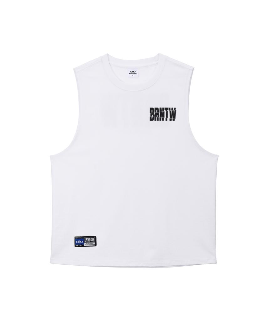 BORN TO WIN Brntw Halftone Sleeveless [White]