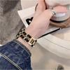 Fashion Leather Stainless Steel Bracelet Link For Apple Watch Band Series 11/8/7/6/10/9 40mm 41mm 38mm 42mm 44mm 45mm 46mm Strap