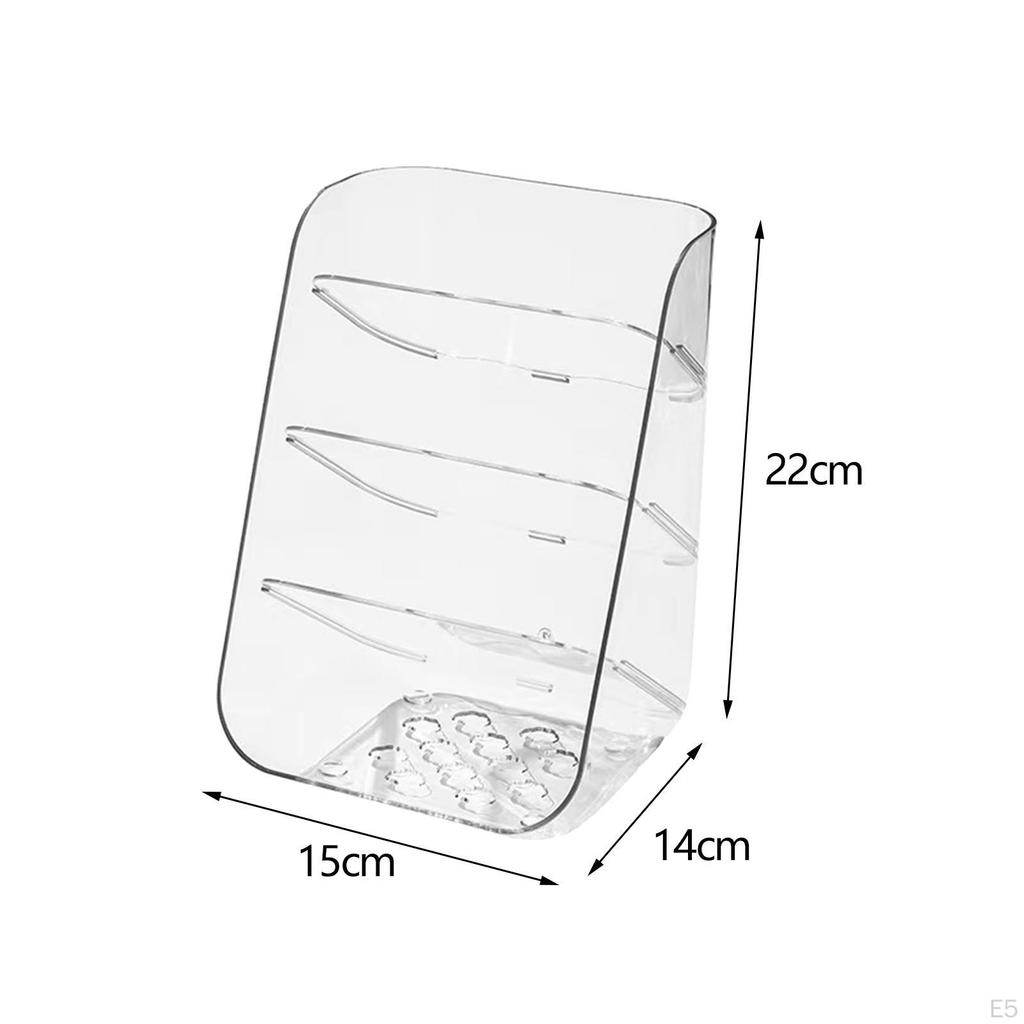 Desk Organizers Shelf Ladder Organizer Multiuse Makeup Brush Holder Cosmetic Storage Rack Table