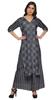 Moomaya V Neck Printed Kurta And Palazzo Pant Set Ethnic Wear Dress For