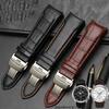 Kalbsleder-Armband aus echtem Rindsleder für Tissot T035 Uhrenarmband, Schmetterlingsschnalle, Ersatz, 22 mm, 23 mm, 24 mm