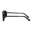 Non-polarized Stylish Rectangle Sunglasses Classic Thick Edge Steampunk Sunglasses for Driving