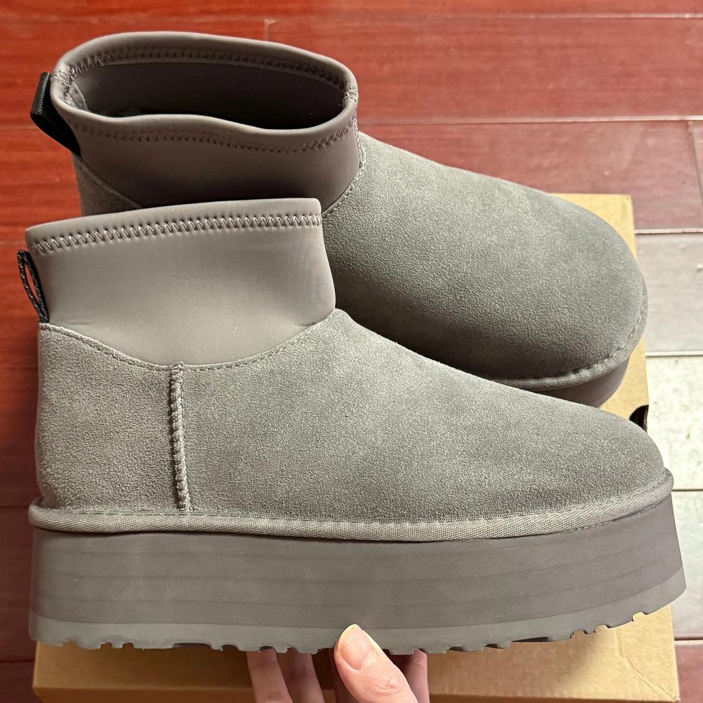 2027 New Design Winter Snow Boots Women Fur Warm Ultra Mini Platform Ankle Boots Genuine Leather High Heel Slippers Wool Shoes