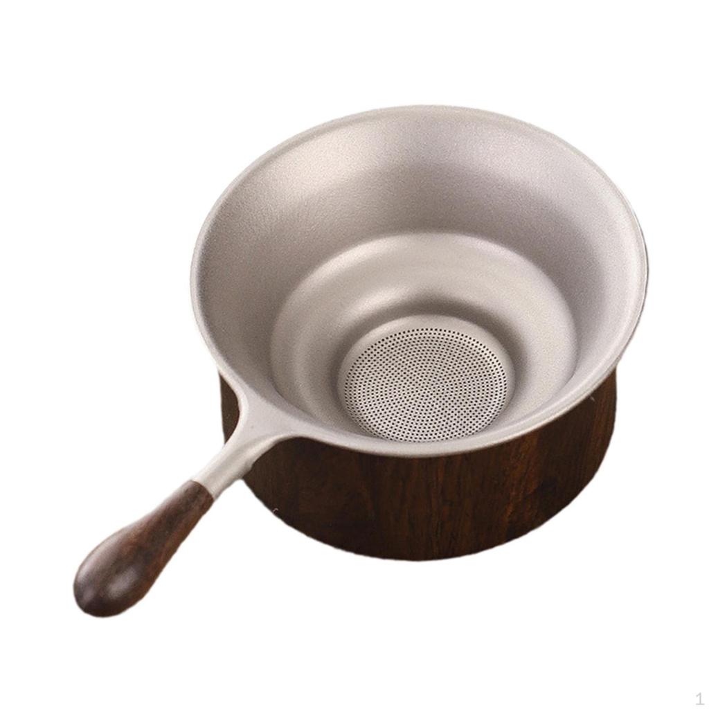 Teinfuser med fint maskenett Solid titansil for kjøkken, soverom, husholdning