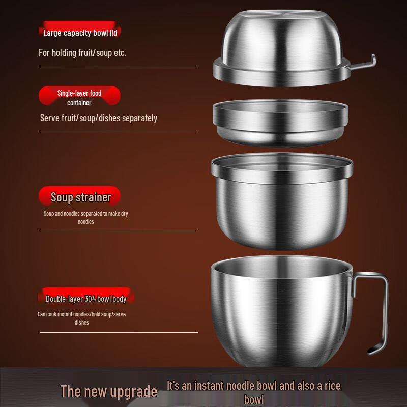 304 Stainless Steel Insulated Lunch Box