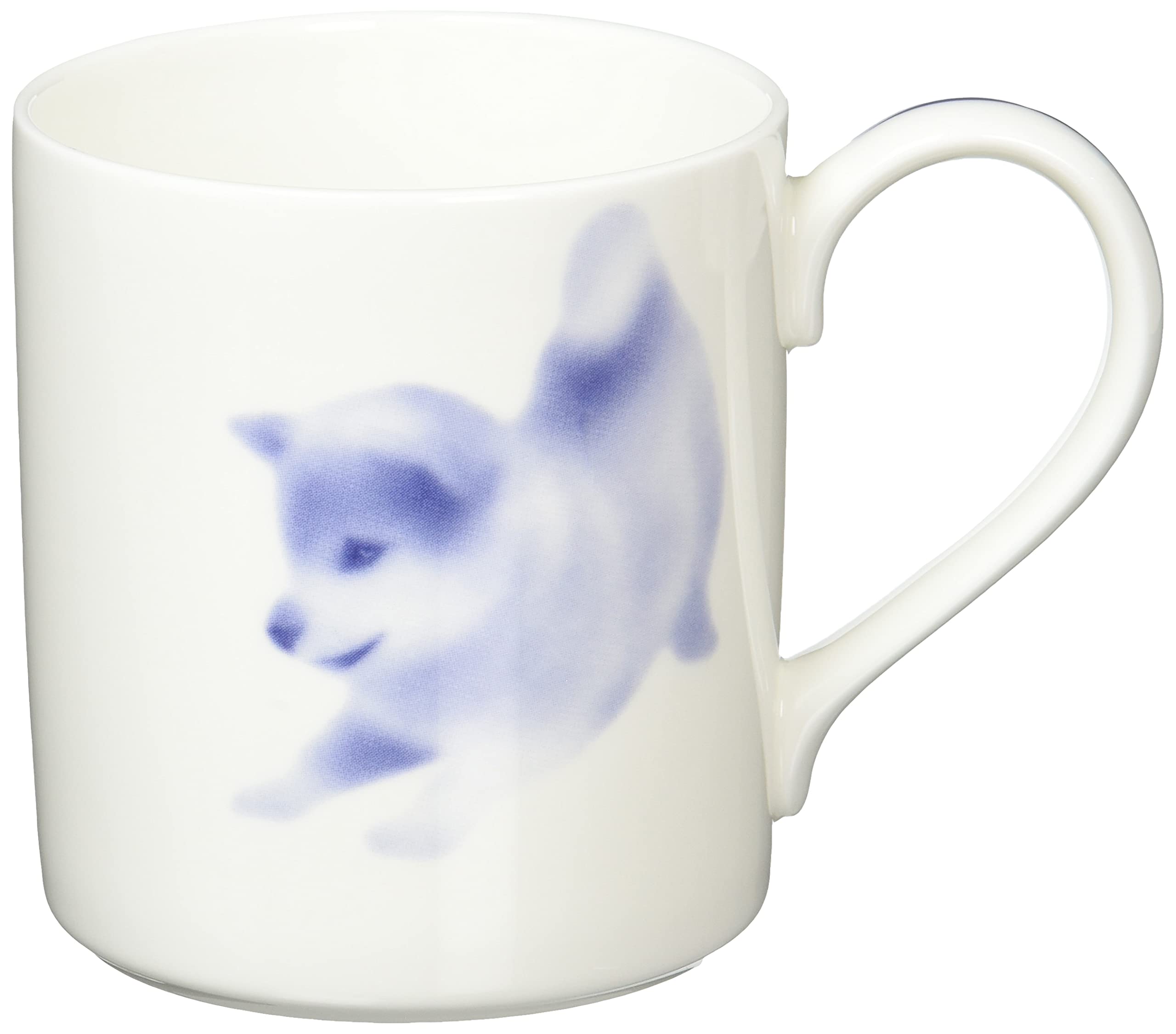 

Noritake Shiba Inu Bone China Mug, Approx. 400cc, Collector s Mug, Microwave and Dishwasher Safe, 1 Piece, T97265A/N-141L