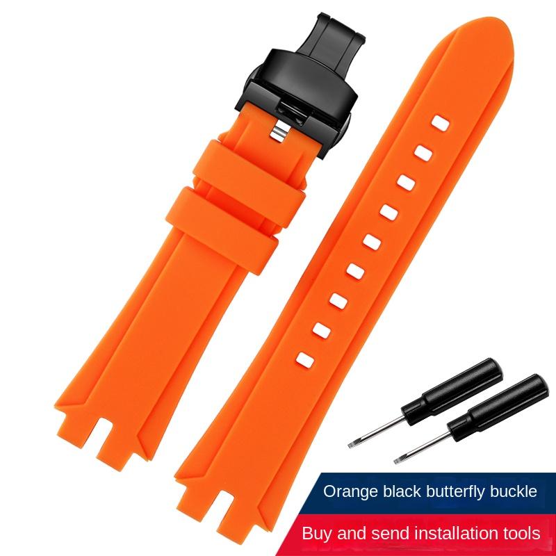 For Casio PROTREK watch strap PRW-6100Y PRW-3000 PRW-3100 PRW-6000Y/YT/FC-1 Men silicone watchband Stainless steel watch buckle