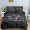 Games Comforter Cover Gamepad Bedding Set for Boys Kids Video Modern Gamer Console Quilt 2 or 3 Pcs Soft Twin Duvet Cover Set