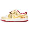 Dunk Gilded Silver Brocade Abrasion Resistant Abrasion Resistant Low Top Skateboard Shoes Unisex Gold FB9109-119(Team318-)