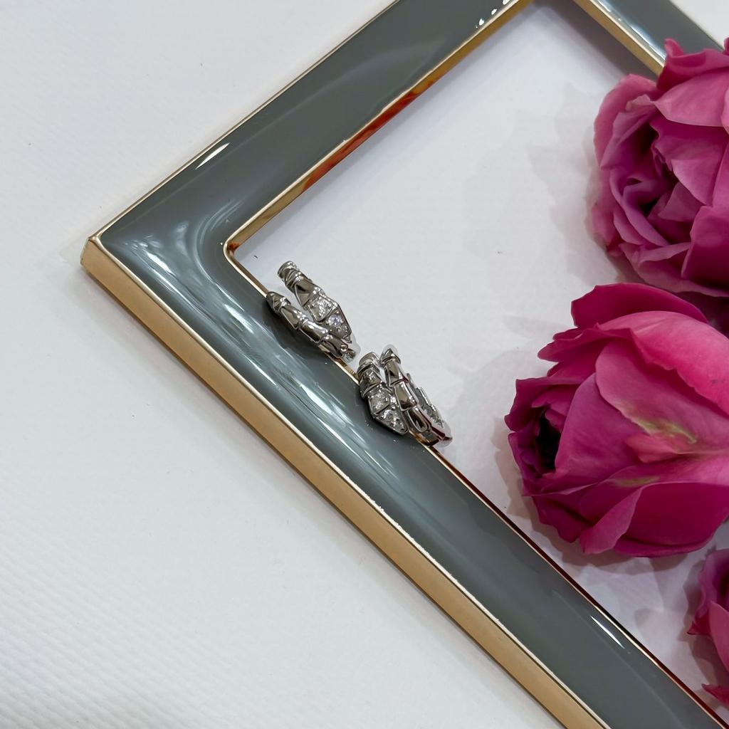 Silver Earrings with Cubic Zirkonia (2175438)