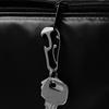 Titanium Alloy Crowbar Multifunction EDC Tools Bottle Opener Pry Bar Outdoor Camping Buckle Car Keychain Gift