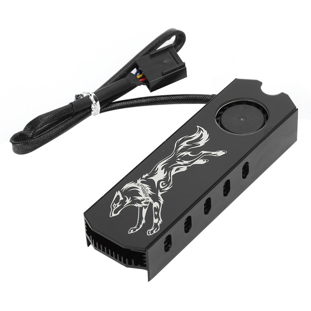 Solid State Hard Disk Heat Sink Supports Speed Regulation Without Light M.2 2280