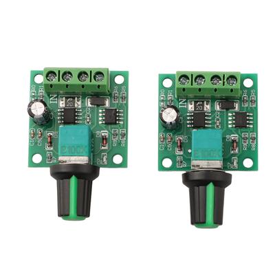 2A Motor Controller Low Voltage Speed Regulator Adjustable Duty Cycle Continuous Output Current Operating Temperature