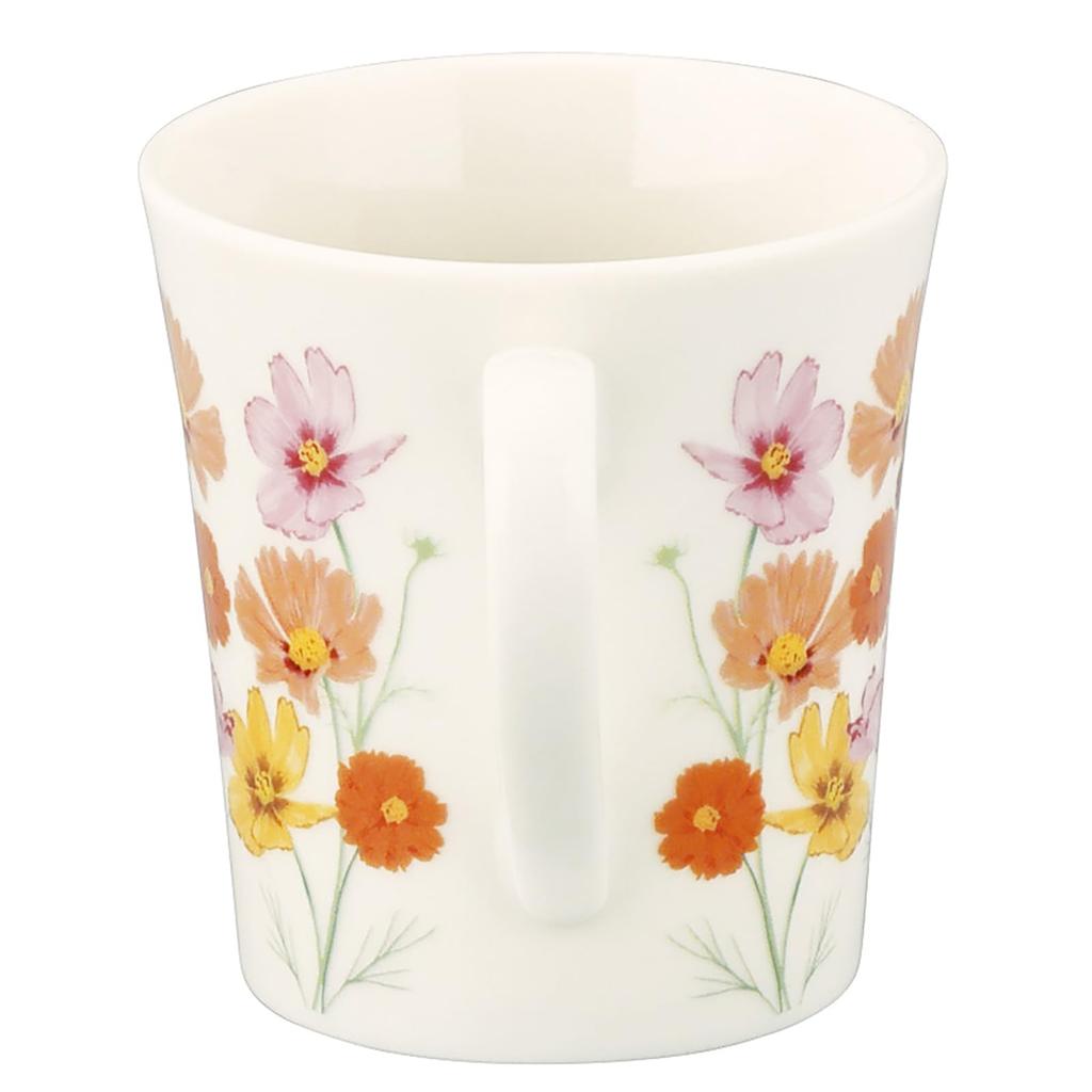 Yamaka Shoten x Autumn Cherry Pair of Mugs and Tableware Set 300ml Diameter 9 x 9cm Hibiya Kadan FLORIOGRAPHY Day Gift Birthday Gift Goods Tableware