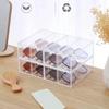 Acrylic Drawer Box 4-layer Sunglasses Storage Organizer Box Desktop Sundries Storage Pull Glasses Display Containers Box