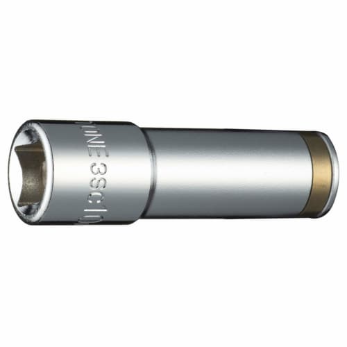 TONE Nut Catch Deep Socket (Hex), 3SC-10L, 9.5mm (3/8") Drive, 10mm Width