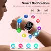 Smart Watch For Android iOS 1.96" Smartwatch Answer Make Call Waterproof Sports Fitness Tracker Heart Rate Sleep Monitoring