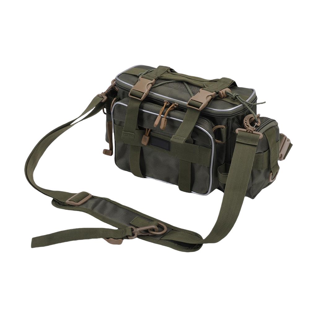 Fishing Shoulder Bag 2 Packs Tackle Storage Box with Rainproof Durable Design Adjustable Straps for Lures Hooks Weights