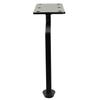Loft furniture leg, black matte, height 12 cm