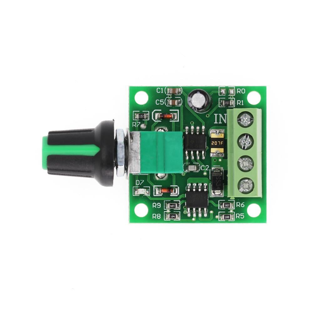 PWM DC Motor Speed Controller 1.8V-12V 2A with Switch Function 1803BK