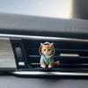1pcs 2d Cute Cat Acrylic Car Air Freshener Set - Long-Lasting Scented Aromatherapy for Vehicle Interiors