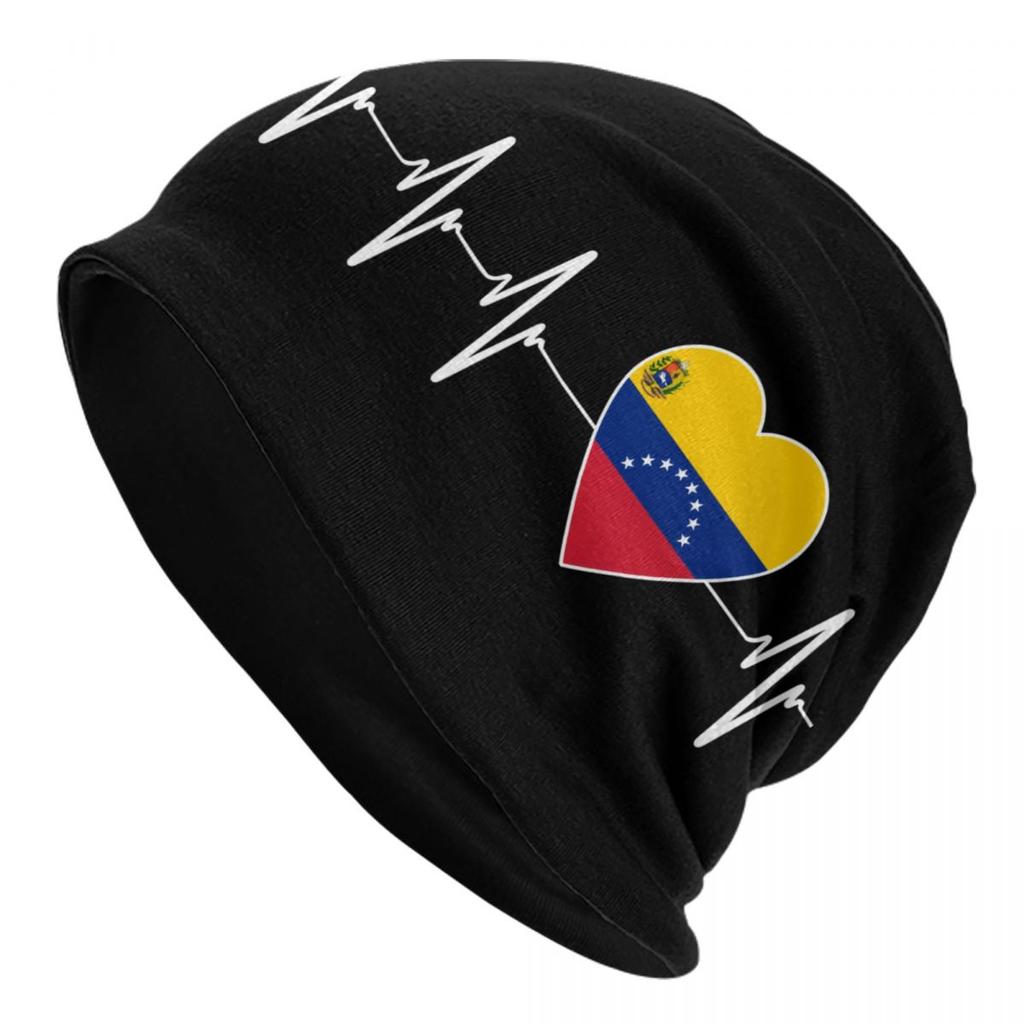 Pan Girl Venezuela Skullies Beanies Caps Streetwear Winter Warme Strickmütze Erwachsene Unisex Bolivarisches Venezuela VZLA Motorhaube Hüte